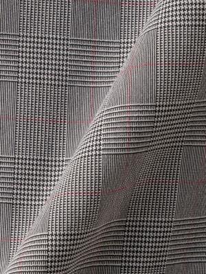 マタニティ ワンピース|グレンチェックストレッチシャツワンピース　マタニティ・授乳服【出産後も長く使える】