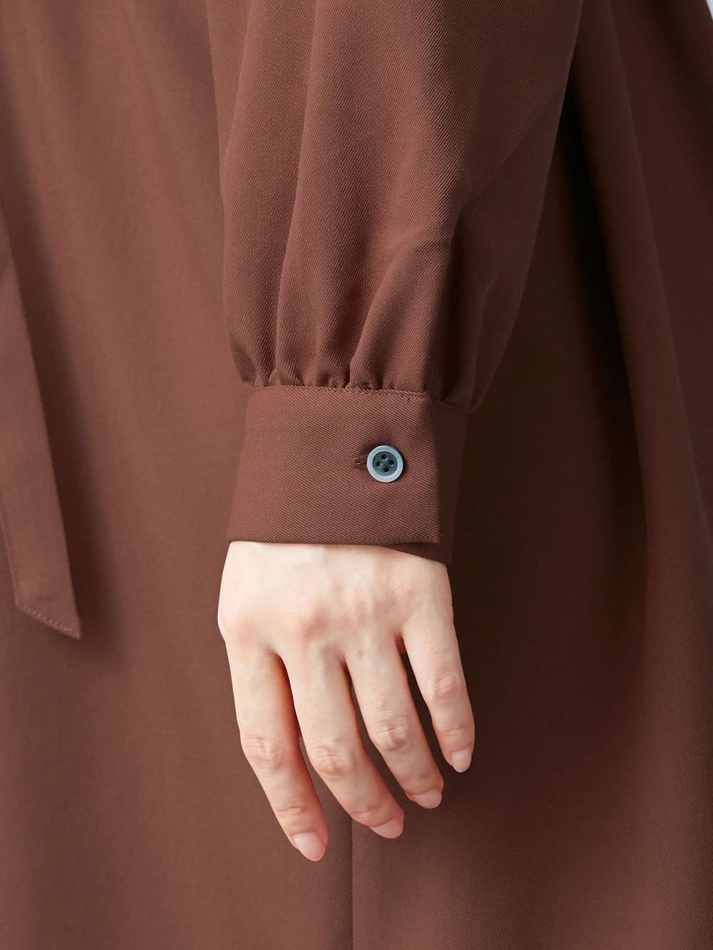 マタニティ ワンピース|ツイルシャツワンピース　マタニティ・授乳服