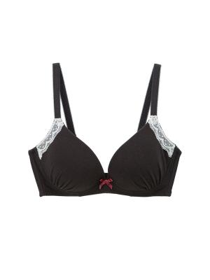 授乳ブラ・マタニティブラ（マタニティインナー・産後用品）|ママとつくったふんわり 授乳ブラ 垂れ防止 マタニティブラ ママふわブラ ｜ マタニティブラ|[ノンワイヤー]ブラック