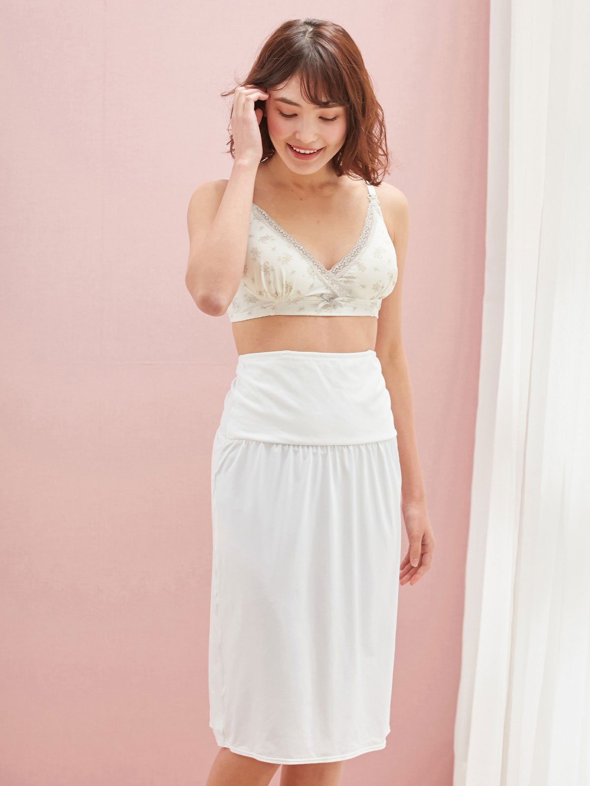 ノンワイヤー 授乳 兼用 ナチュラルフィット マタニティ ブラジャー【出産後も長く使える】 マタニティブラジャー（授乳ブラ）｜産後 ｜マタニティ ウェア・授乳服通販｜ エンジェリーベ 公式