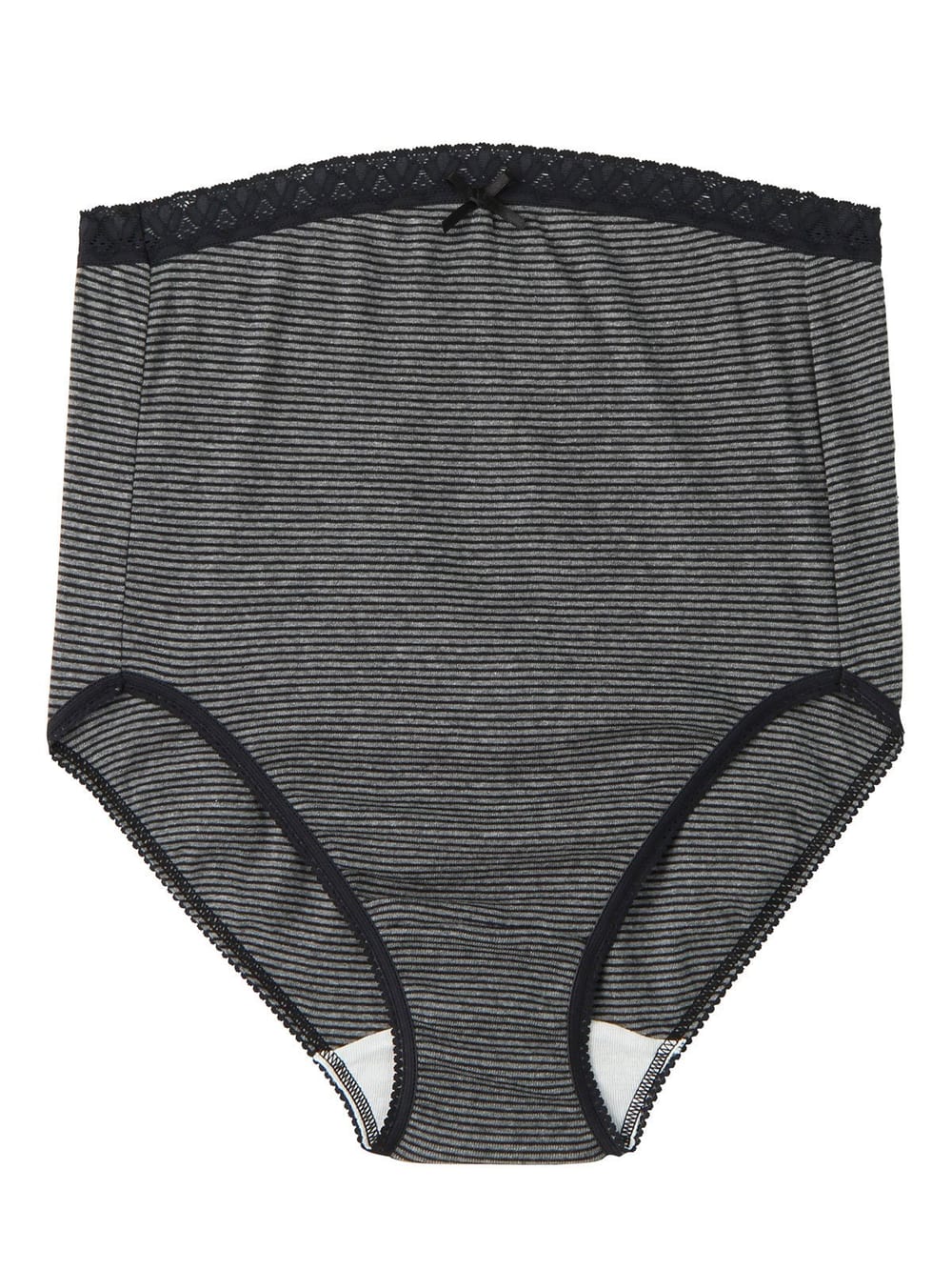 マタニティ ショーツ|3枚組マタニティショーツ|ボーダー２色、ドット１色