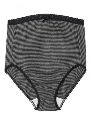 マタニティ ショーツ|3枚組マタニティショーツ|ボーダー２色、ドット１色