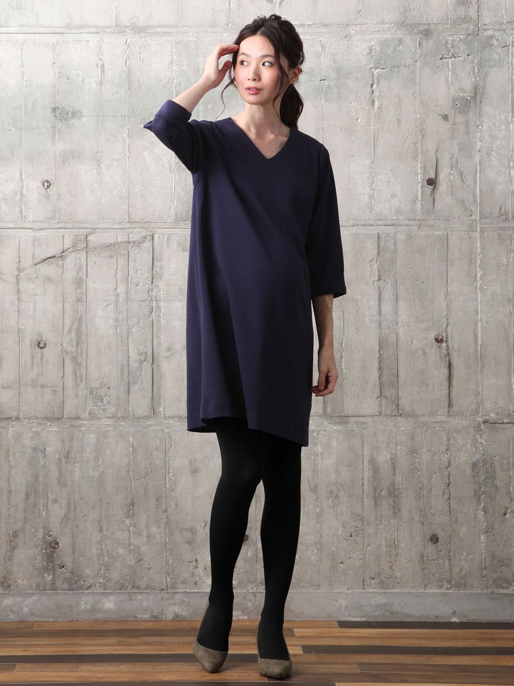 マタニティ レギンス タイツ ストッキング Wacoal ワコール 110ｄ 着圧タイプ マタニティタイツ マタニティウェア 授乳服通販 エンジェリーベ 公式