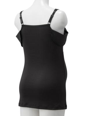 マタニティ 授乳 キャミソール|【授乳対応】吸汗速乾・接触冷感・UVカット素材　大判汗取りパッド付きキャミソール【出産後も長く使える】