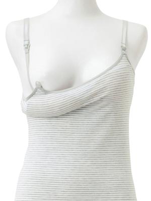 マタニティ 授乳 キャミソール|【授乳対応】モールドカップ内蔵ブラキャミ【出産後も長く使える】