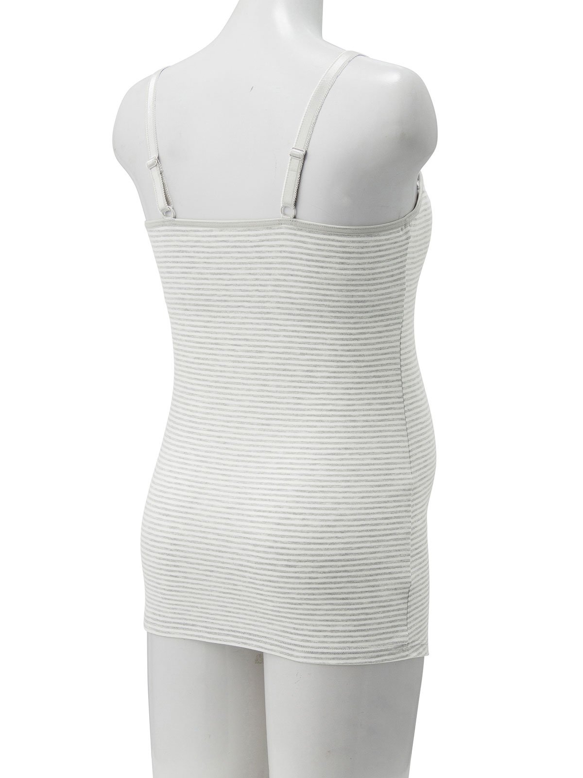 マタニティ 授乳 キャミソール|【授乳対応】モールドカップ内蔵ブラキャミ【出産後も長く使える】