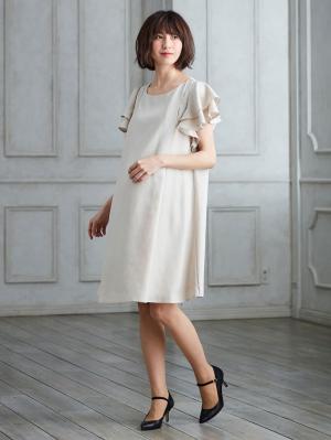 マタニティレッグウェア|犬印本舗 伝線しにくい+着圧パンスト2足組|ナチュラルベージュ