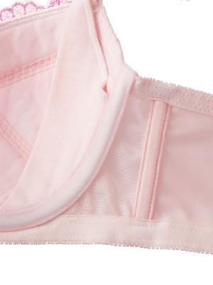 授乳ブラ・マタニティブラ(マタニティインナー・産後用品)|花柄チュールレースブラジャー&ショーツセット L字ワイヤー | マタニティ・授乳ブラ
