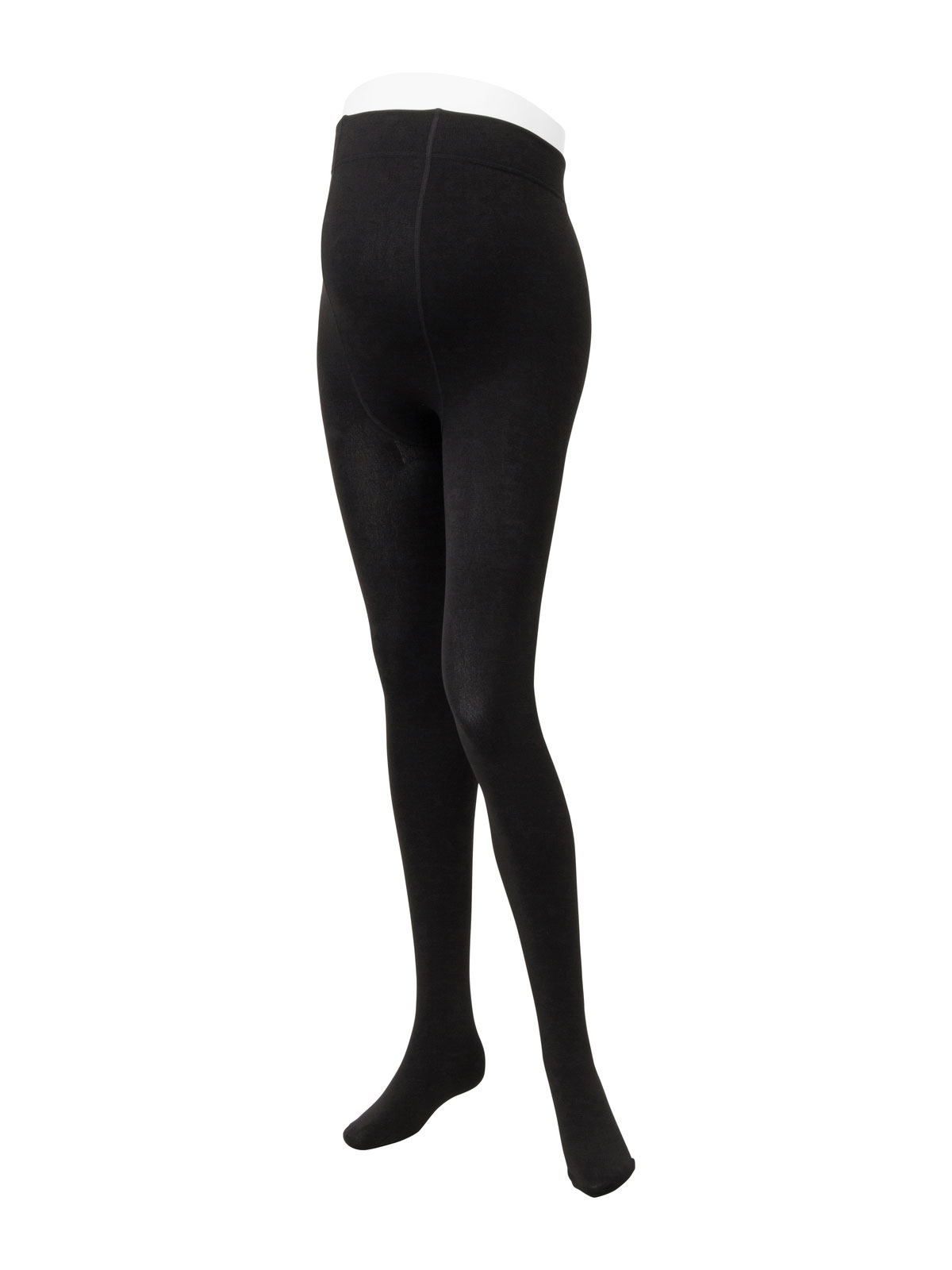 マタニティレッグウェア|犬印本舗 【160D】裏シャギー ウエストらくらくタイツ【出産後も長く使える】|ブラック