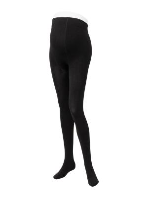 マタニティレッグウェア|犬印本舗 【160D】裏シャギー ウエストらくらくタイツ【出産後も長く使える】|ブラック