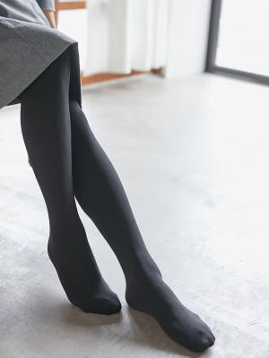 マタニティレッグウェア|犬印本舗 【160D】裏シャギー ウエストらくらくタイツ【出産後も長く使える】|ブラック