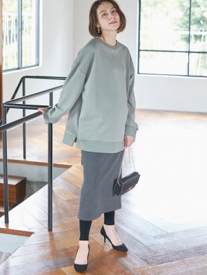 マタニティレッグウェア|犬印本舗 【160D】裏シャギー ウエストらくらくレギンス【出産後も長く使える】|ブラック