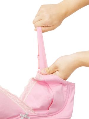 授乳ブラ・マタニティブラ（マタニティインナー・産後用品）|らくちん美メイク ノンワイヤーマタニティブラ 垂れ防止 ｜ マタニティ・授乳ブラ|ブラック