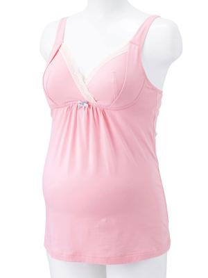 マタニティ 授乳 キャミソール|【授乳対応】らくちん美メイク　リフトアップブラキャミ【垂れ防止】【出産後も長く使える】