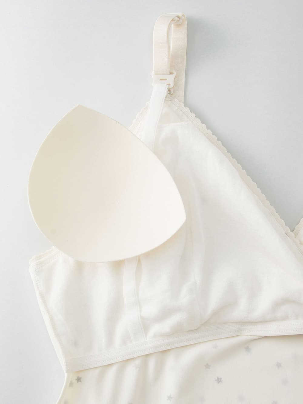 アウトレット|【授乳対応】マタニティ 星柄ブラキャミソール【出産後も長く使える】