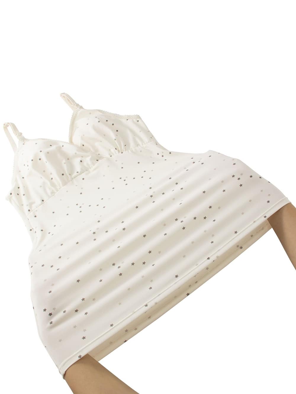 アウトレット|【授乳対応】マタニティ 星柄ブラキャミソール【出産後も長く使える】