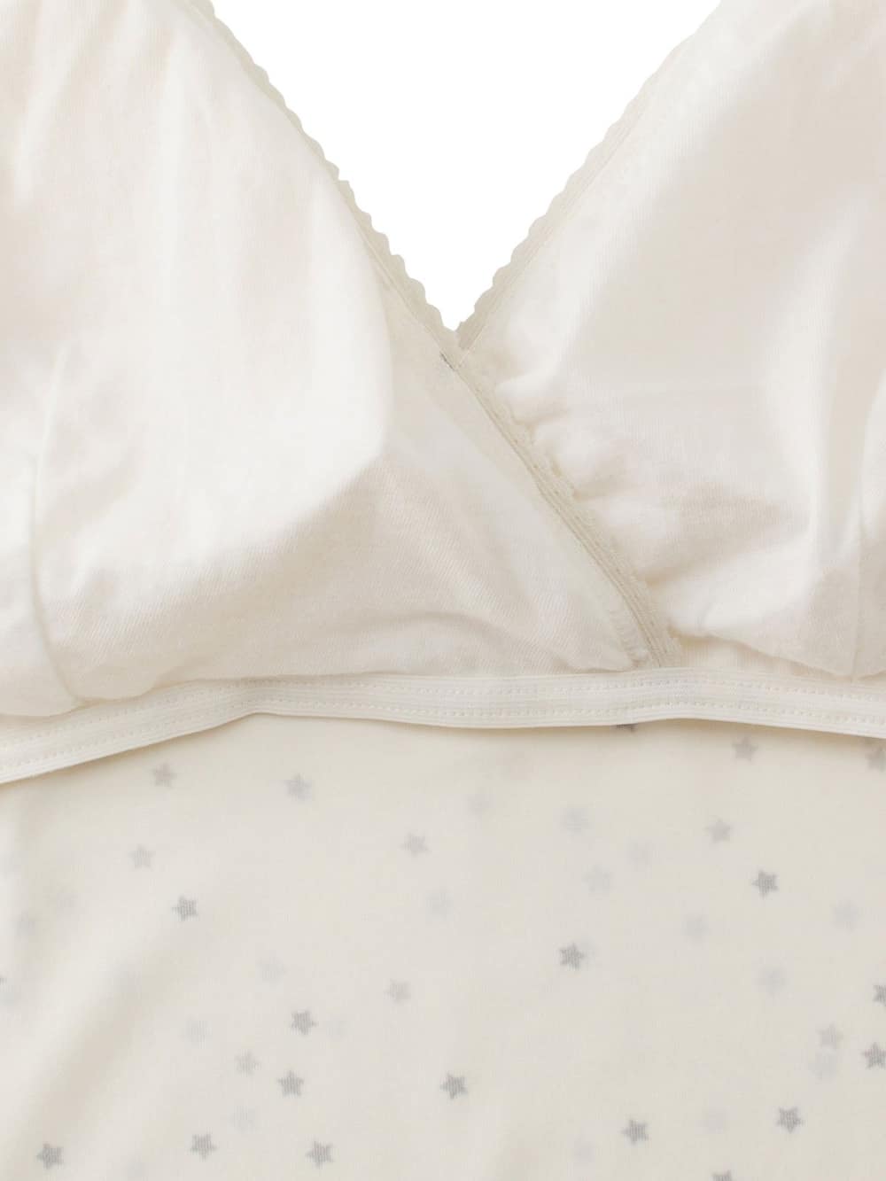 アウトレット|【授乳対応】マタニティ 星柄ブラキャミソール【出産後も長く使える】