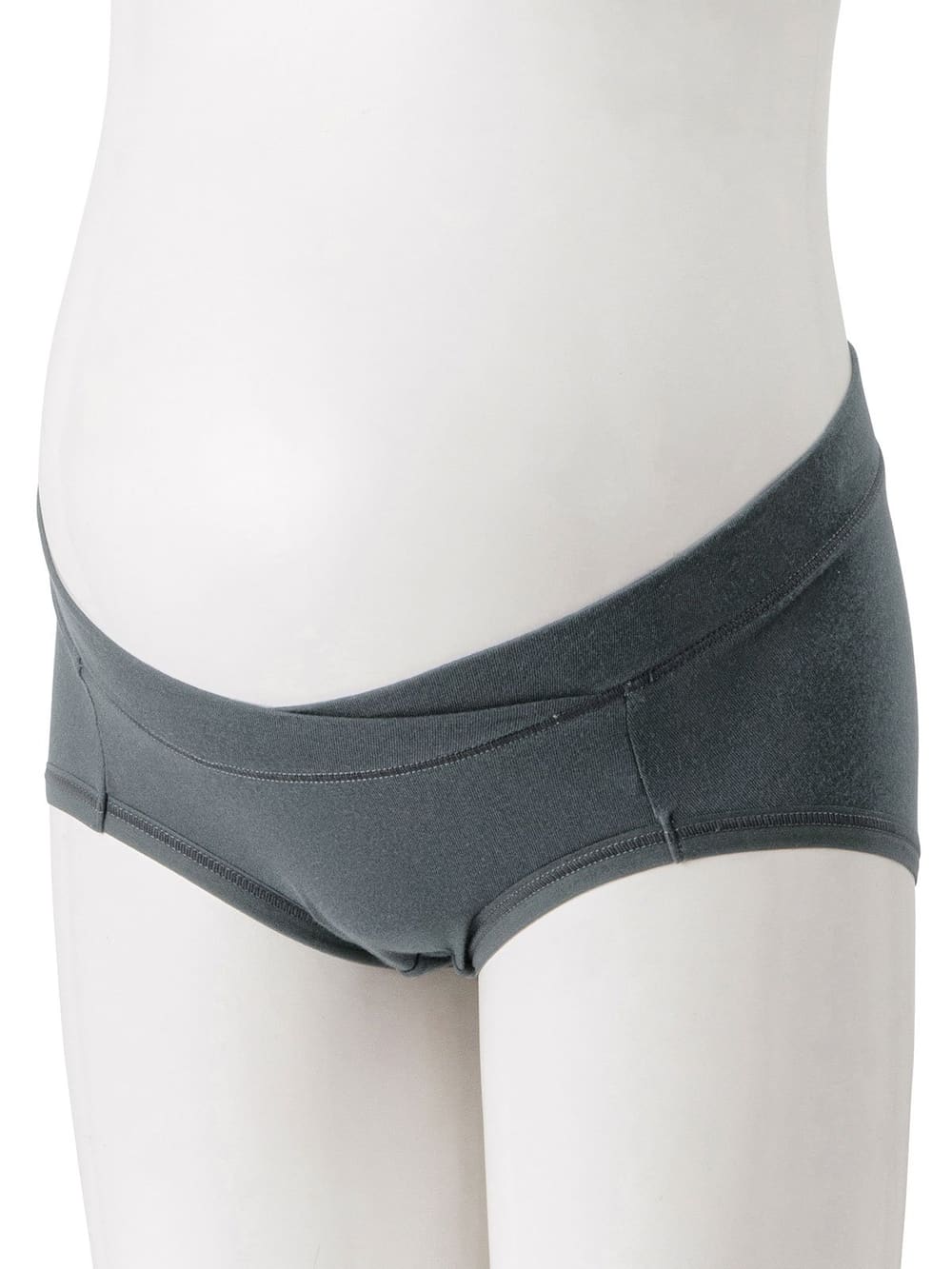 マタニティ ショーツ|【産前産後対応】なめらかモダール　ノンストレスローライズショーツ【出産後も長く使える】