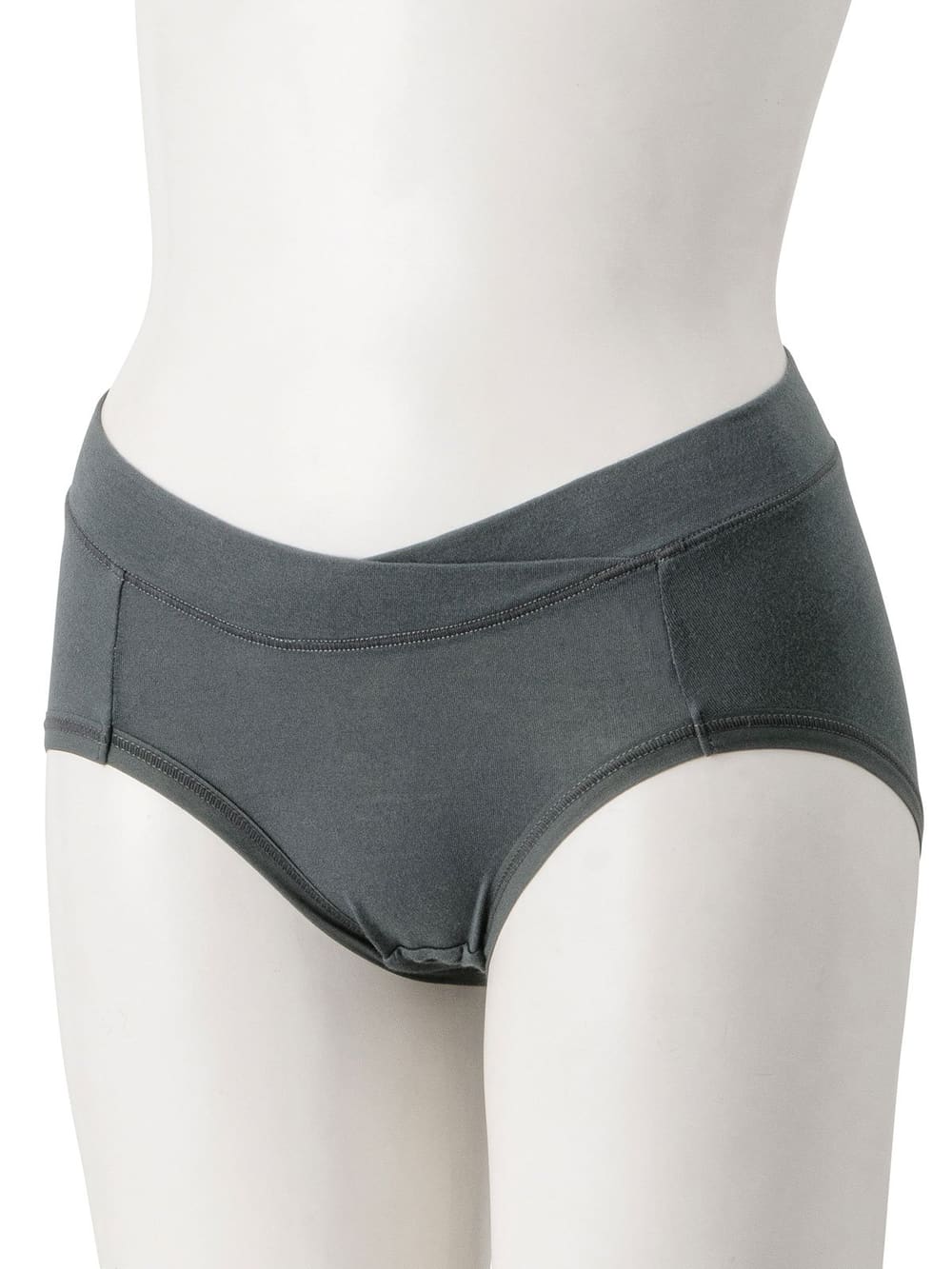 マタニティ ショーツ|【産前産後対応】なめらかモダール　ノンストレスローライズショーツ【出産後も長く使える】