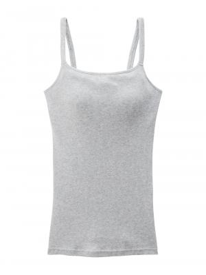 マタニティ 授乳 キャミソール|犬印本舗 【オーガニックコットン】綿100％の肌にやさしい授乳ができるキャミソール【出産後も長く使える】|グレー