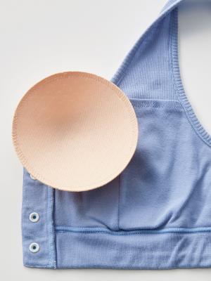 授乳ブラ|犬印本舗 綿100％やさしいハーフトップ  ｜ マタニティ・授乳ブラ