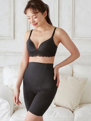 授乳ブラ・マタニティブラ(マタニティインナー・産後用品)|ワイヤー入り 快適ソフトモールドカップ L字ワイヤー 授乳  マタニティ ブラジャー【出産後も長く使える】|ブラック