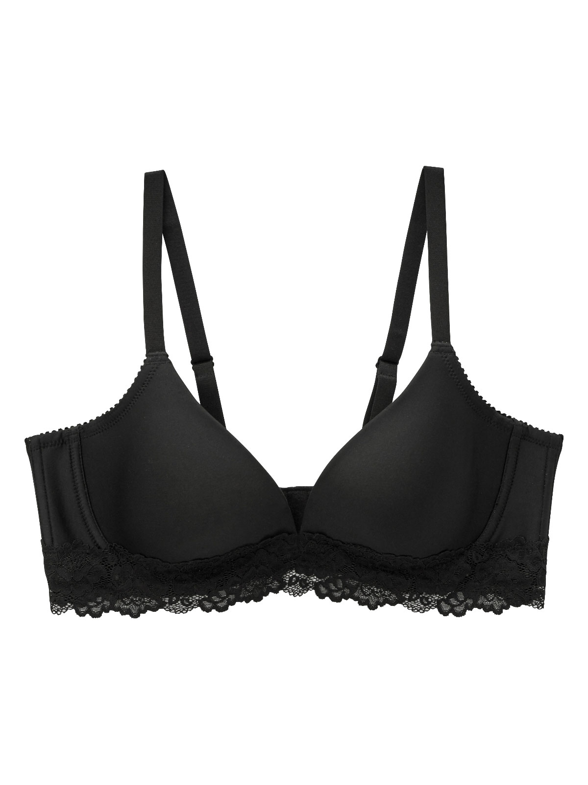 授乳ブラ・マタニティブラ(マタニティインナー・産後用品)|ワイヤー入り 快適ソフトモールドカップ L字ワイヤー 授乳  マタニティ ブラジャー【出産後も長く使える】|ブラック