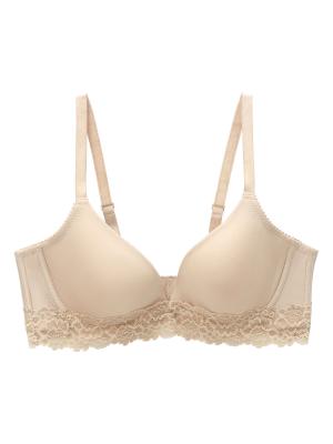 授乳ブラ・マタニティブラ(マタニティインナー・産後用品)|ワイヤー入り 快適ソフトモールドカップ L字ワイヤー 授乳  マタニティ ブラジャー【出産後も長く使える】|ベージュ
