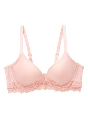 授乳ブラ・マタニティブラ(マタニティインナー・産後用品)|ワイヤー入り 快適ソフトモールドカップ L字ワイヤー 授乳  マタニティ ブラジャー【出産後も長く使える】|ピンク