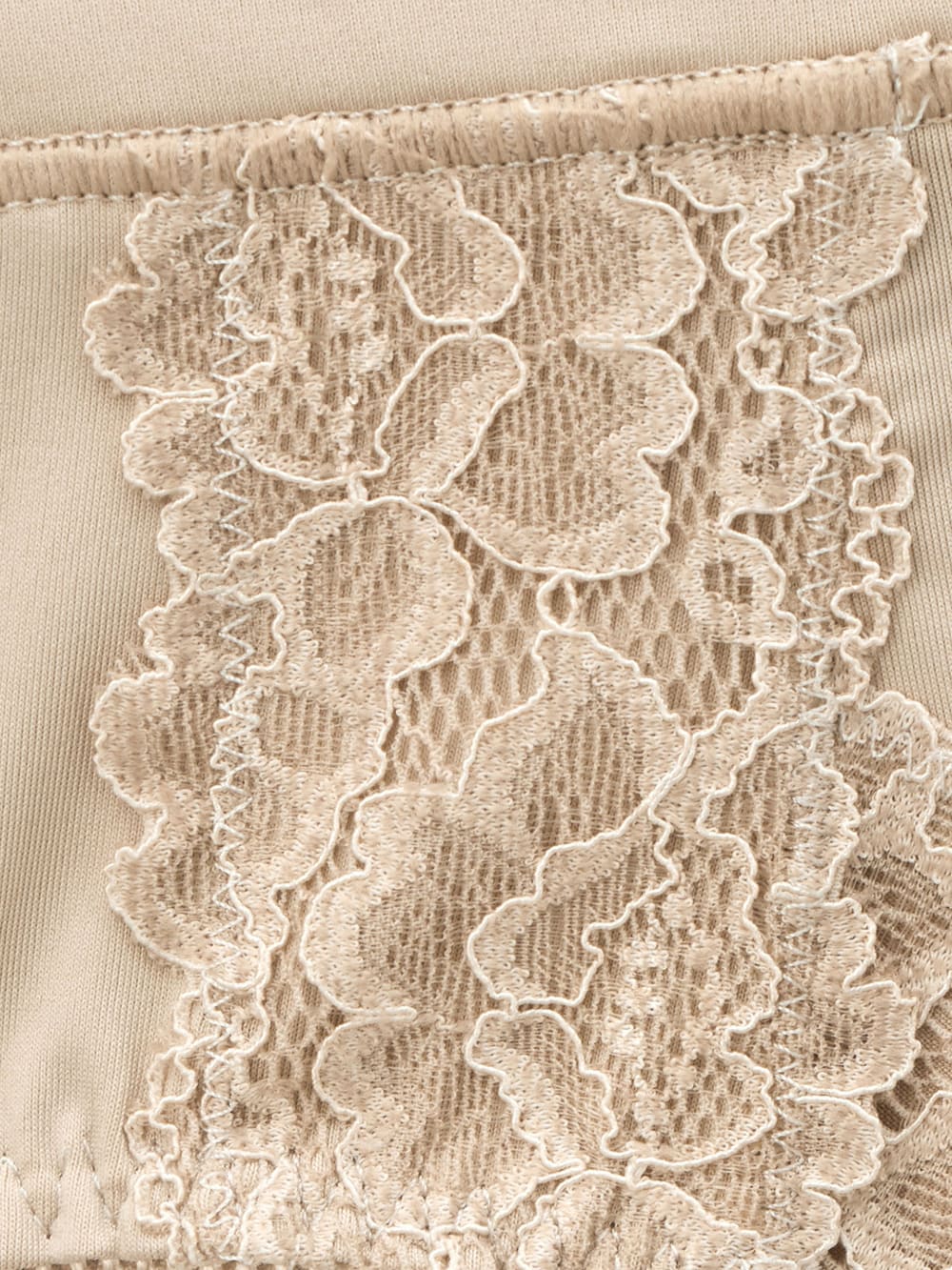 マタニティ ショーツ|産前産後長く使えるローライズマタニティショーツ【バックレースタイプ】【出産後も長く使える】|ベージュ