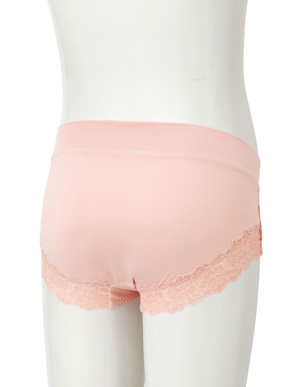 マタニティ ショーツ|産前産後長く使えるローライズマタニティショーツ【バックレースタイプ】【出産後も長く使える】|ピンク