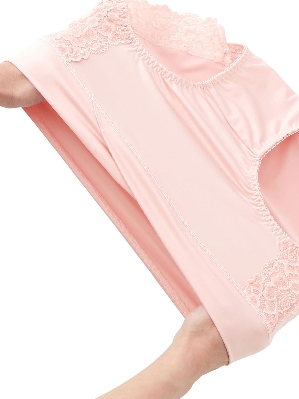 マタニティ ショーツ|産前産後長く使えるローライズマタニティショーツ【バックレースタイプ】【出産後も長く使える】|ピンク