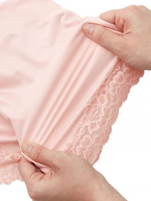 マタニティ ショーツ|産前産後長く使えるローライズマタニティショーツ【バックレースタイプ】【出産後も長く使える】|ピンク