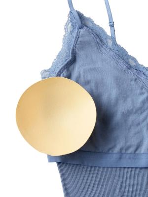 マタニティ 授乳 キャミソール|授乳ができるシルク100％の素肌にやさしいキャミソール【出産後も長く使える】|ブルー