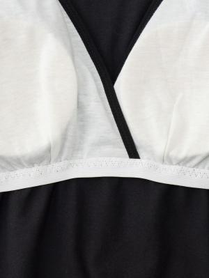 アウトレット|マタニティ 授乳 コットン100％あったか発熱 8分袖ブラインナー　綿100％【出産後も長く使える】