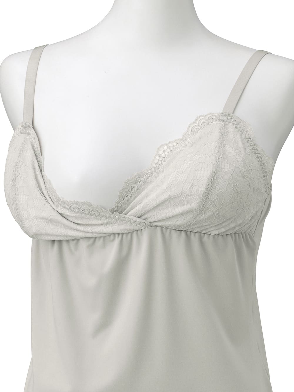 マタニティ 授乳 キャミソール|マタニティ　授乳　パッド付レーシィキャミソール【出産後も長く使える】