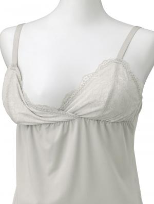 マタニティ 授乳 キャミソール|マタニティ　授乳　パッド付レーシィキャミソール【出産後も長く使える】