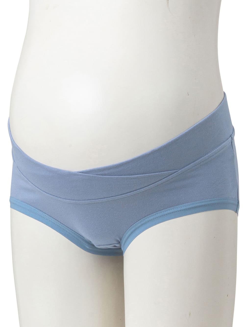 アウトレット|【産前産後対応】コットン　クロスショーツ【出産後も長く使える】