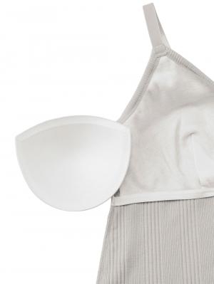 マタニティ 授乳 キャミソール|抗菌・防臭加工・ランダムリブ 授乳キャミ【出産後も長く使える】