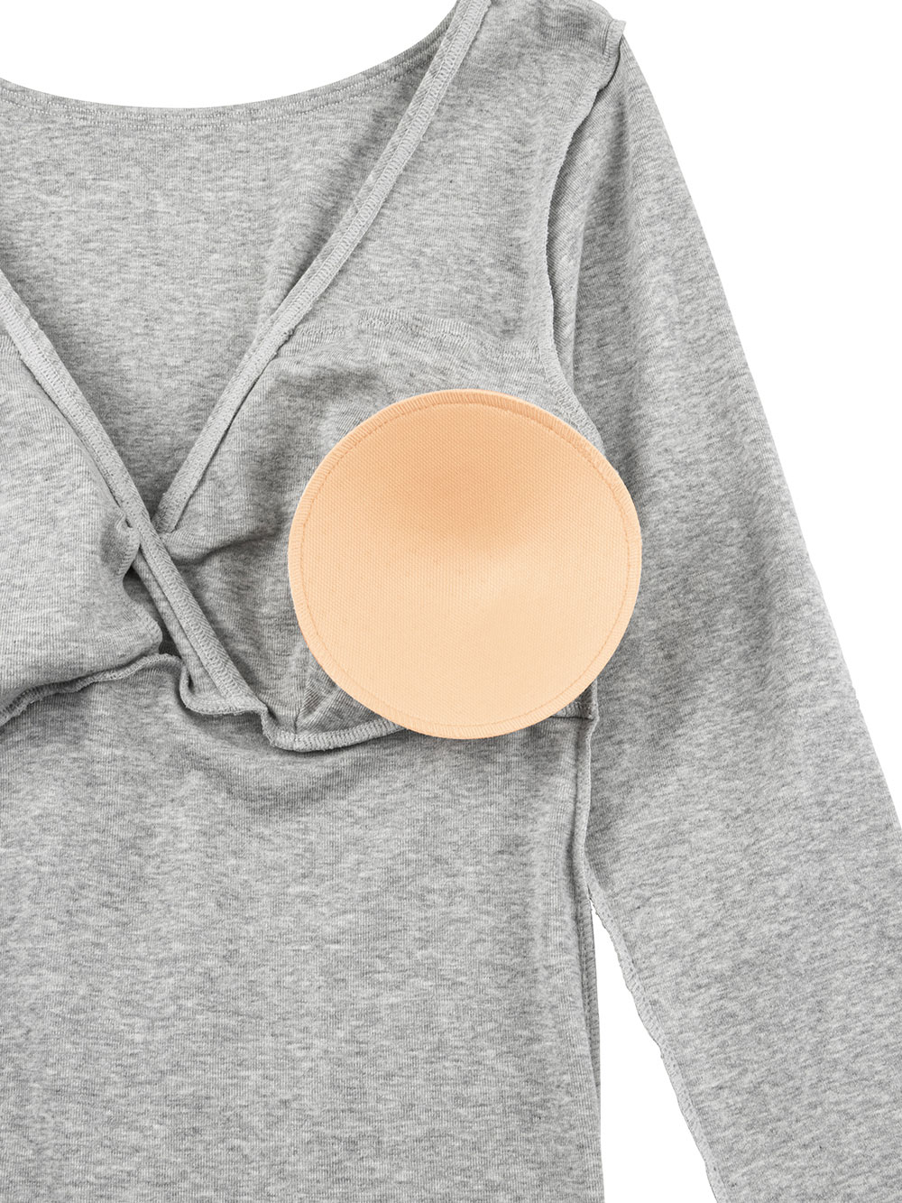 マタニティ 授乳 キャミソール|犬印本舗 授乳インナー（８分袖） オーガニックコットン素材【出産後も長く使える】