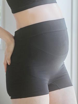 妊婦帯・腹帯・産前ガードル|犬印本舗 妊婦帯パンツ　オーガニック素材|ブラック