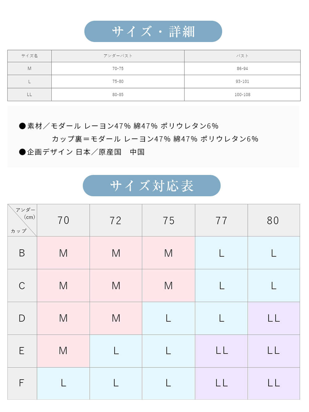 授乳ブラ・マタニティブラ(マタニティインナー・産後用品)|抗菌防臭 らくちん美ナイトブラ  授乳ブラ 極上綿混モダール【出産後も長く使える】