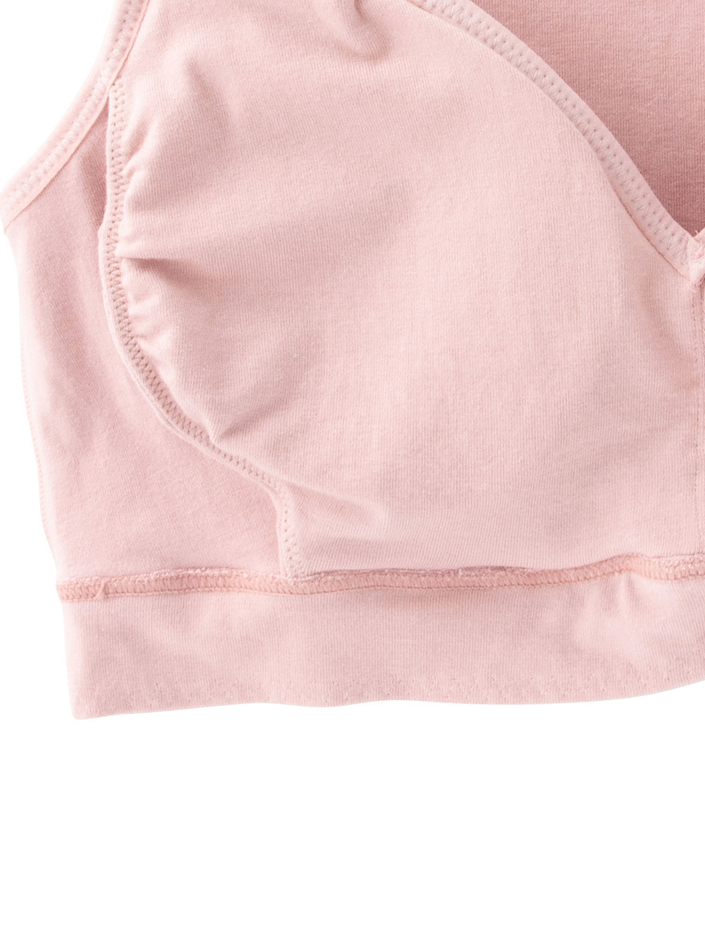 授乳ブラ・マタニティブラ(マタニティインナー・産後用品)|抗菌防臭 らくちん美ナイトブラ  授乳ブラ 極上綿混モダール【出産後も長く使える】
