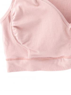 授乳ブラ・マタニティブラ(マタニティインナー・産後用品)|抗菌防臭 らくちん美ナイトブラ  授乳ブラ 極上綿混モダール【出産後も長く使える】