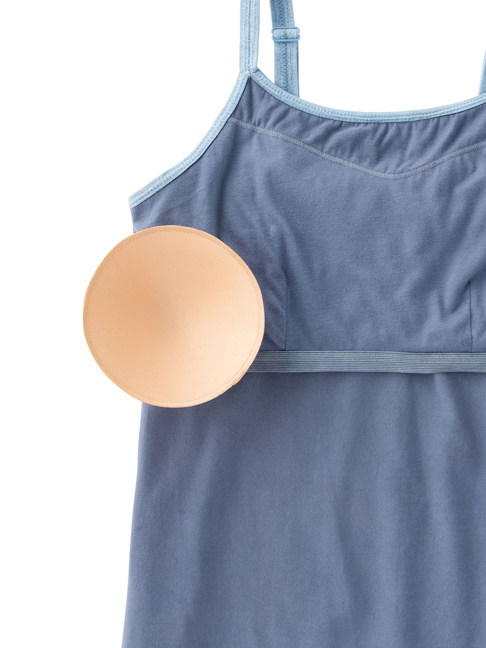 マタニティ 下着・インナー|抗菌防臭　らくちんカップ付き授乳キャミ　ブラトップ　極上綿混モダール【出産後も長く使える】