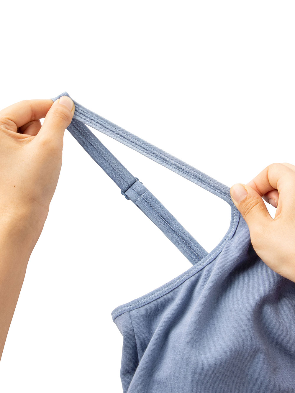 マタニティ 下着・インナー|抗菌防臭　らくちんカップ付き授乳キャミ　ブラトップ　極上綿混モダール【出産後も長く使える】