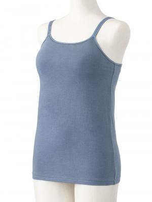 マタニティ 下着・インナー|抗菌防臭　らくちんカップ付き授乳キャミ　ブラトップ　極上綿混モダール【出産後も長く使える】