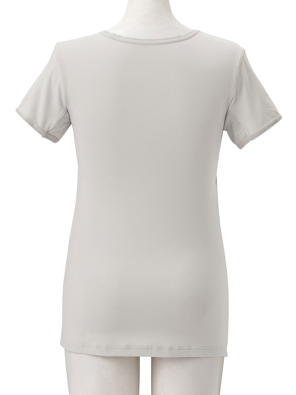 マタニティ 授乳 キャミソール|吸水速乾・接触冷感・UVカット素材二分袖汗取りインナー【出産後も長く使える】