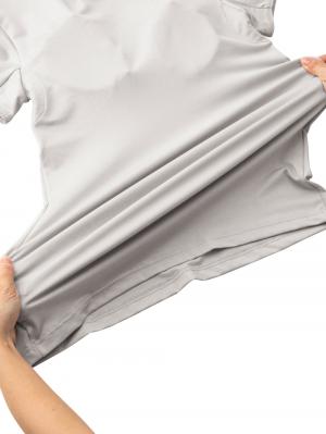 マタニティ 授乳 キャミソール|吸水速乾・接触冷感・UVカット素材二分袖汗取りインナー【出産後も長く使える】