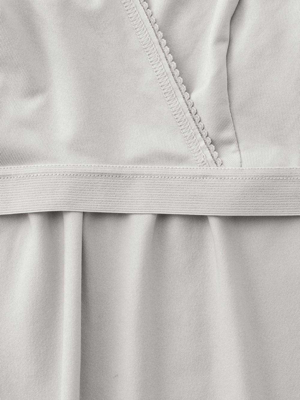 マタニティ 授乳 キャミソール|吸水速乾・接触冷感・UVカット素材二分袖汗取りインナー【出産後も長く使える】